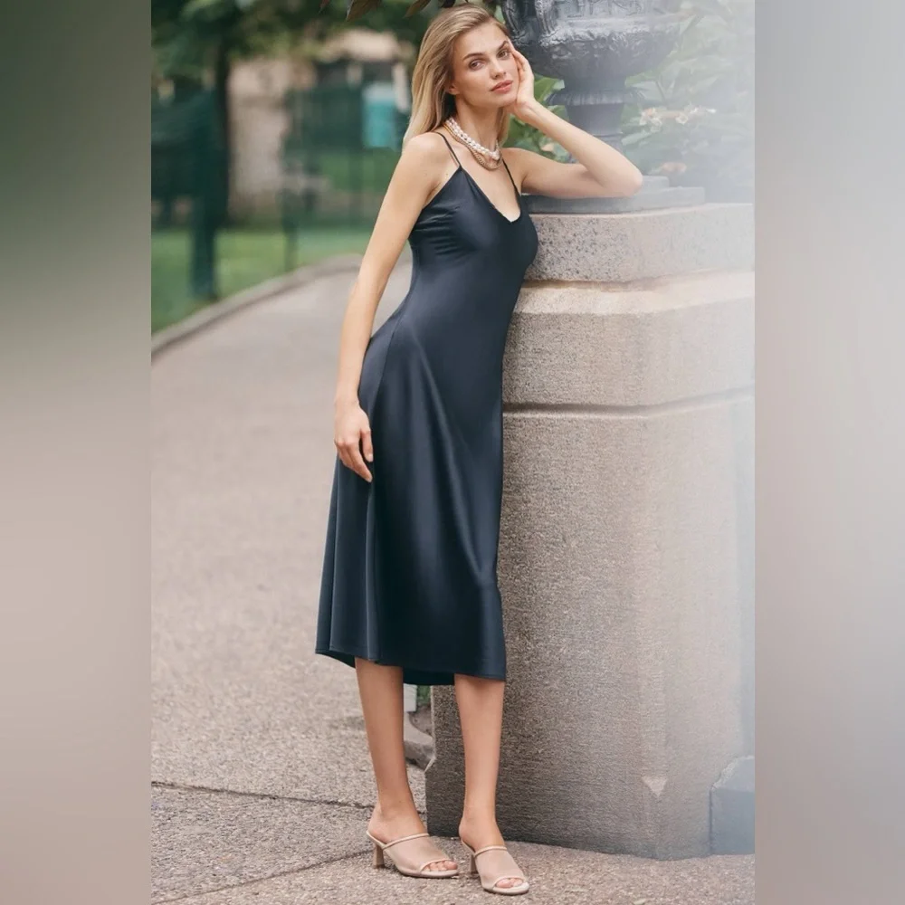 NWT- Anthropology The Gemini Cap-Sleeve Sweater + Tank Dress Set Size XS